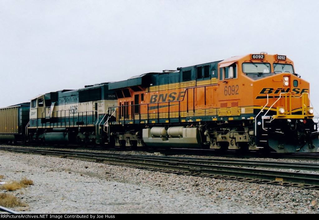 BNSF 6092 East